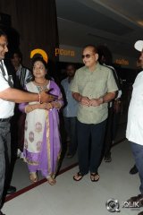 Krishna and Vijaya Nirmala at Aagadu Movie Preview Show